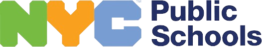 NYC Public Schools logo with colorful letters representing the school system